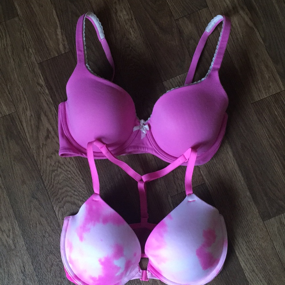 FINALBundle of Pink/Vs Bras Sz.32DD. EUC💝
